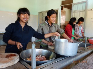 La cuisine après les travaux