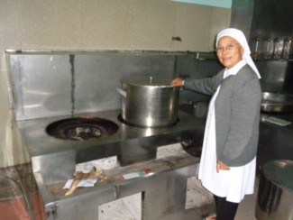 La cuisine après les travaux