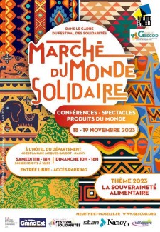 marché du monde solidaire - illustration