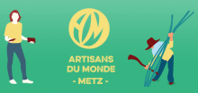 Vente artisanat avec Artisans du Monde